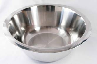 Bowl Stainless Steel, 10.6 litre - 355x150mm